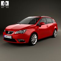 Seat Ibiza ST 20133d model