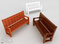 TI AMO MEMORIAL BENCH3d model