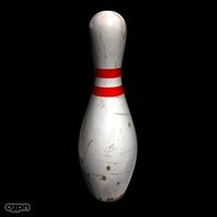 Bowling pin3d model