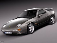 Porsche 928 GTS 1992-19953d model
