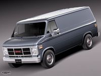 GMC vandura 1983-19913d model