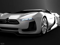 Citroen GT standard materials3d model