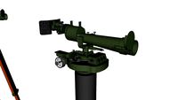 Coast Artillery M1910A1 Azimuth Scope with Tripod