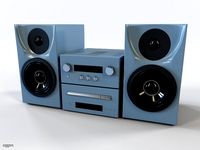 musical center3d model