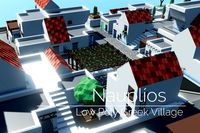Nauplíos: Low Poly Greek Village