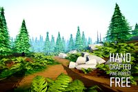 Pine forest set [Free sample]