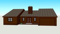 Cedar Contemporary / Shed ranch house (1970s-1980s suburban)