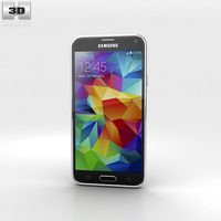 Samsung Galaxy S5 Black3d model