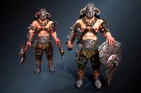 Warrior with an axe - 2