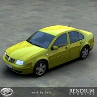 Volkswagen JETTA / BORA - High definition model3d model