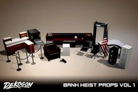 Bank Heist Props - VOL.1