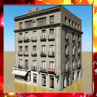 Low Poly Building 83d model