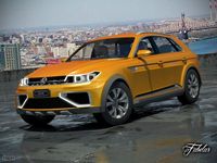 Volkswagen Crossblue coupe3d model