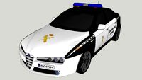 Alfa Romeo 159 Guardia Civil Trafico
