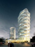 3d building 7163d model