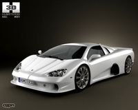 SSC Ultimate Aero 20093d model