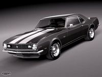 Chevrolet Camaro 1967 Z283d model