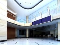 Lobby Space 1943d model