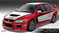 Mitsubishi Evo 93d model