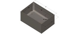 Sink, Epoxy Resin Undermount, LABFixture Model U51E, 24' Long x 16' Wide x 10' Deep Basin