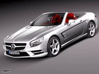 Mercedes SL 20133d model