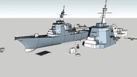 ddg 177 converted to print superstructure parts
