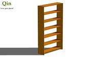 Qin Q6 Bamboo Shelf - Basic 1210 - Caramel Color