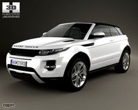 Land Rover Range Rover Evoque Convertible 20133d model