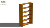 Qin Q5 Bamboo Shelf - Basic 1210 - Caramel Color