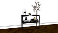 Sidetable metal