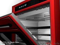 Wolf 30 inch Single Oven3d model