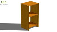 Qin Q2 Bamboo Shelf - Basic 390 - Caramel Color