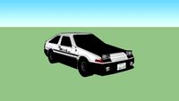 Initial D Toyota AE86