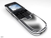 Nokia 8800 Mobile Phone3d model