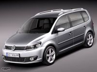 Volkswagen Touran 20113d model