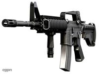 Colt M4A1 Carbine RIS Assault rifle3d model