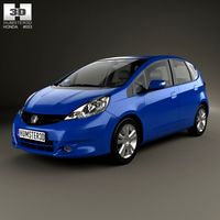 Honda Jazz 20103d model