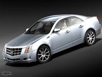 Cadillac CTS 20093d model