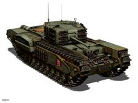 Churchill MK.IV3d model