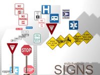 Street Signs - Assorted3d model