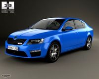 Skoda Octavia RS 20133d model