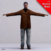 CMan0022-FBX / FBX Rigged Models for Motionbuilder3d model
