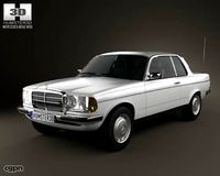 Mercedes-Benz E-Class W123 coupe 19753d model