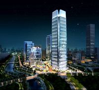 Skyscraper business center 0143d model