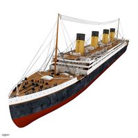 Titanic Ship3d model