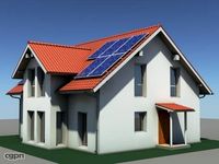 Residential Solar House3d model