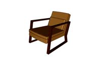 Luge Arm Chair