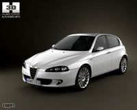 Alfa Romeo 147 5-door 20093d model