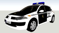 Ranult Megane Guardia Civil
