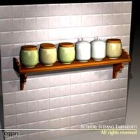 Jar rack3d model
